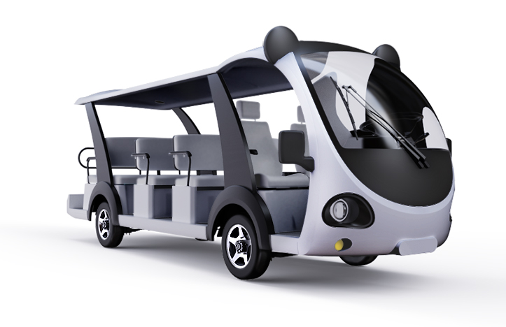 Electric Sightseeing Bus